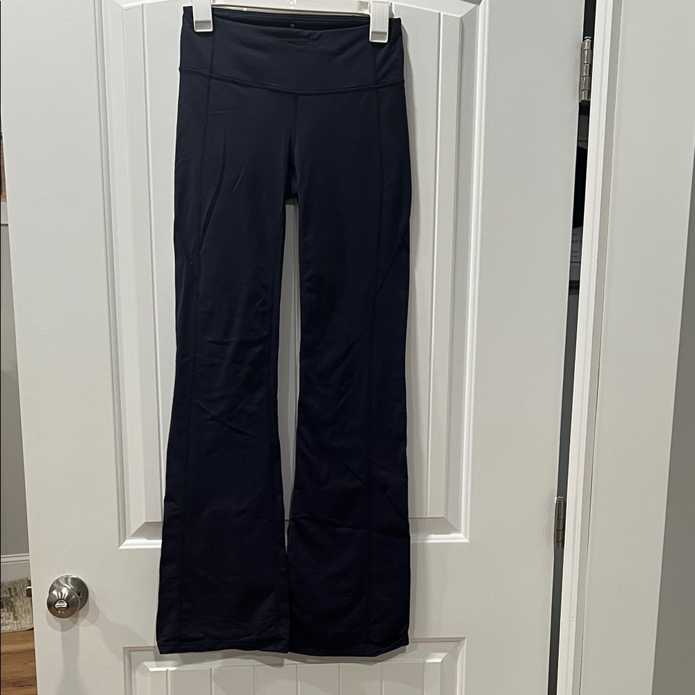 Athleta Navy Blue Flare Yoga Pants